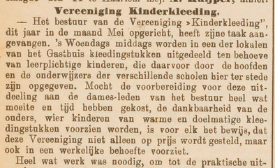 Verslag in Alkmaarsche Courant 17 nov 1901