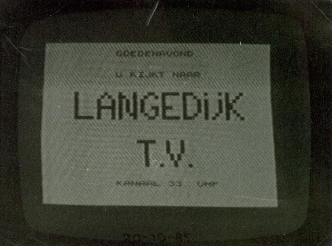 testbeeld Langedijk TV