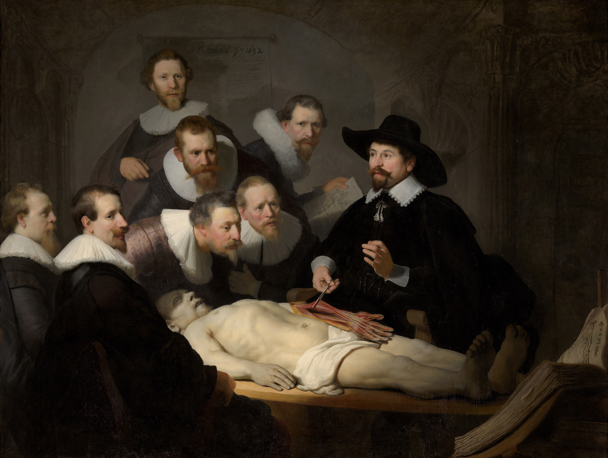 Rembrandt Anatomische les