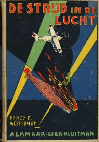 Omslag van: De strijd in de lucht / door Percy F. Westerman